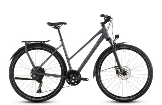 Cube Kathmandu EXC metallicgrey´n´chrome