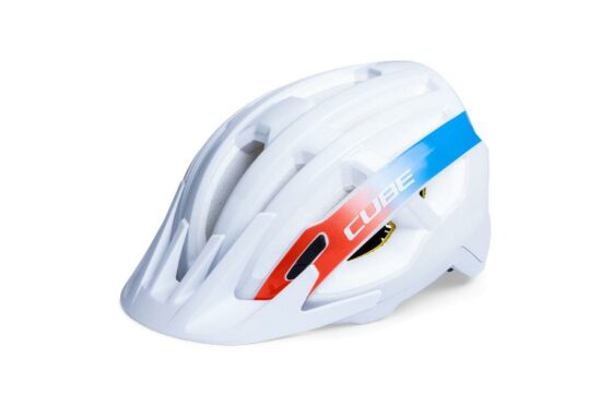 CUBE Helm OFFPATH Teamline white